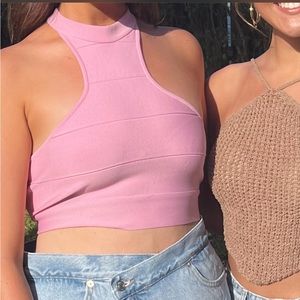 Herve leger cropped top